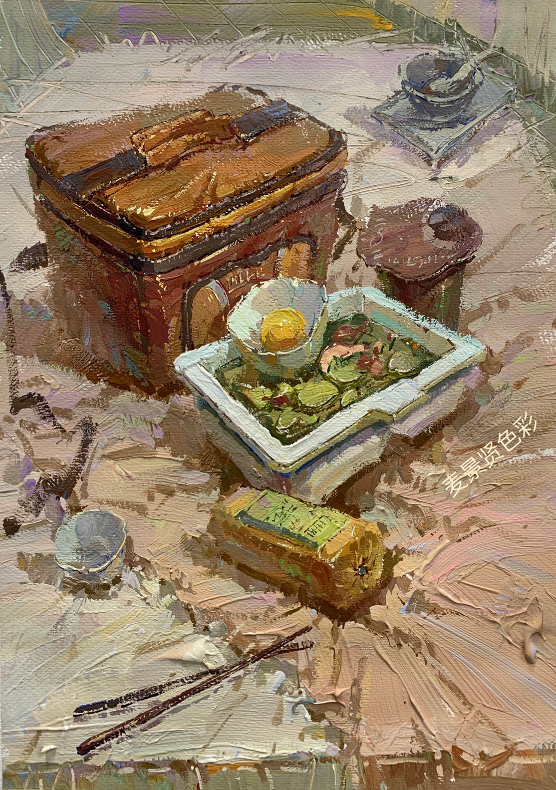 麦景贤教师作品